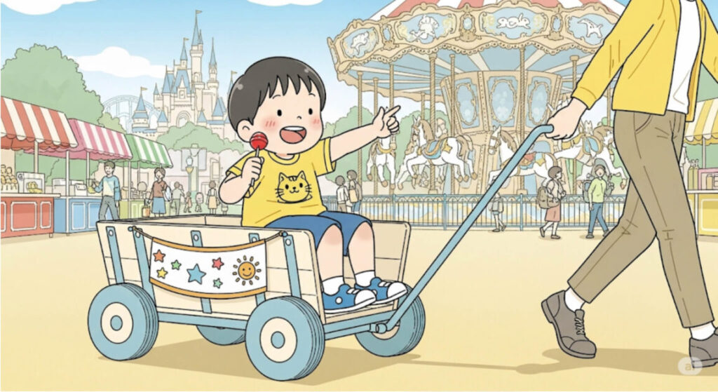 5歳以上のお子様のベビーカー代わりになるもの