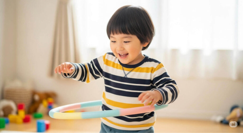 フラフープは子供は何歳から使えますか？