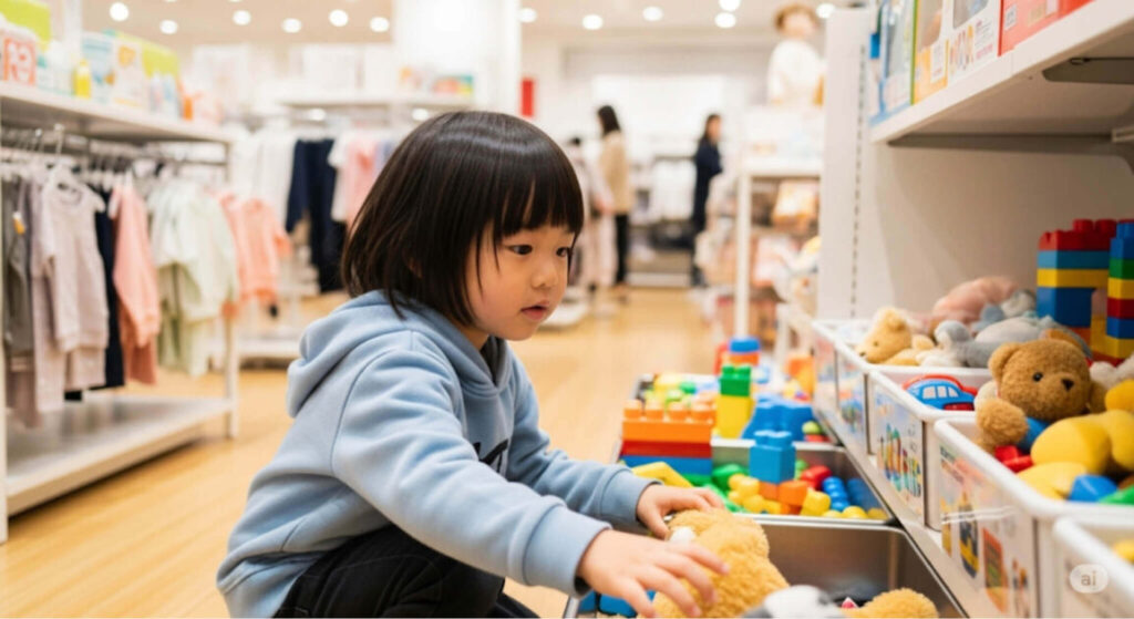 フラフープ、西松屋での取り扱いは？