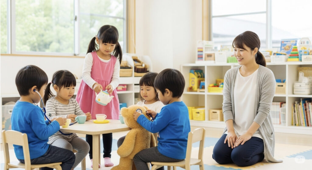 協調性を育むごっこ遊びと保育者の配慮
