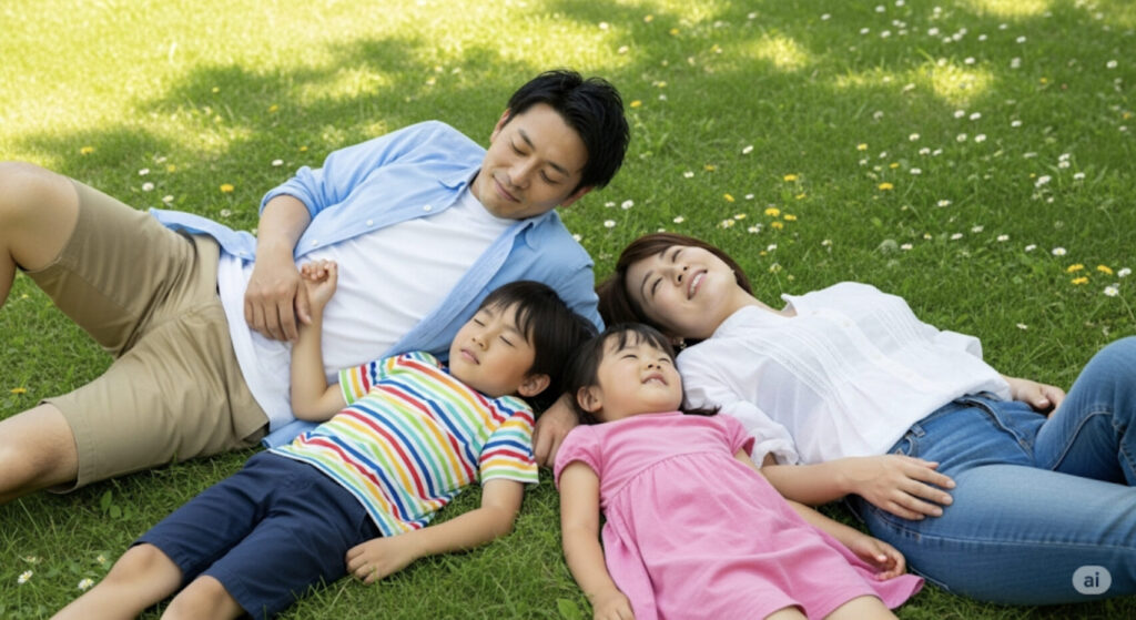 プロフィール画像_家族4人